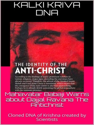cover image of Mahavatar Babaji Warns About Dajjal Ravana the Antichrist